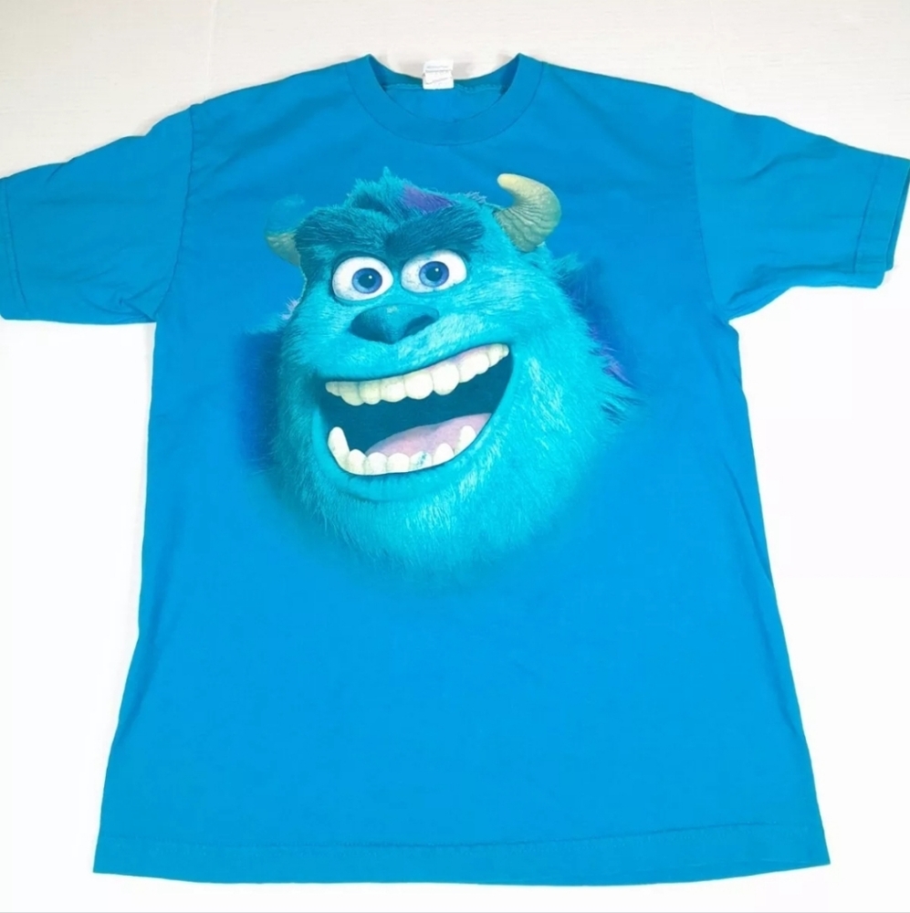 Vtg Monsters University J. Sullivan Sully Promo Disney T-Shirt Pixar Sz M